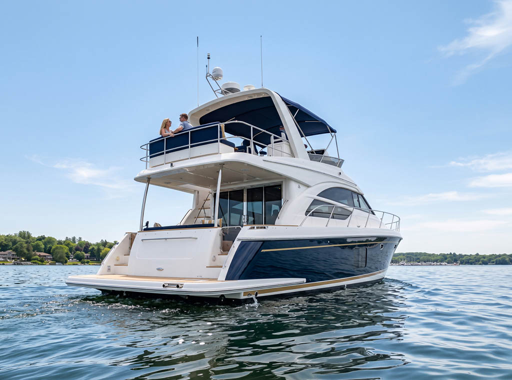flybridge yachts